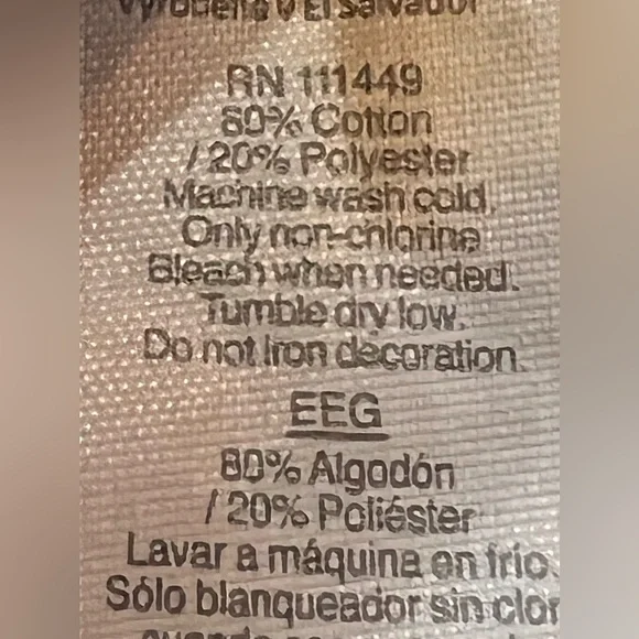 UNISEX POCKET CREWNECK TIE-DYE SWEATSHIRT, SIZE 2X - Picture 6 of 6